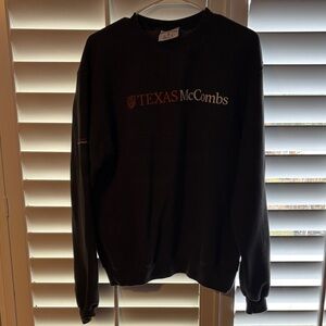 Texas McCombs Black Sweater